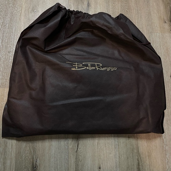 Bella Russo Cream White Quilted Weekender Duffle Bag Handbag - Picture 2 of 10